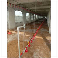 Red Poultry Drinking System