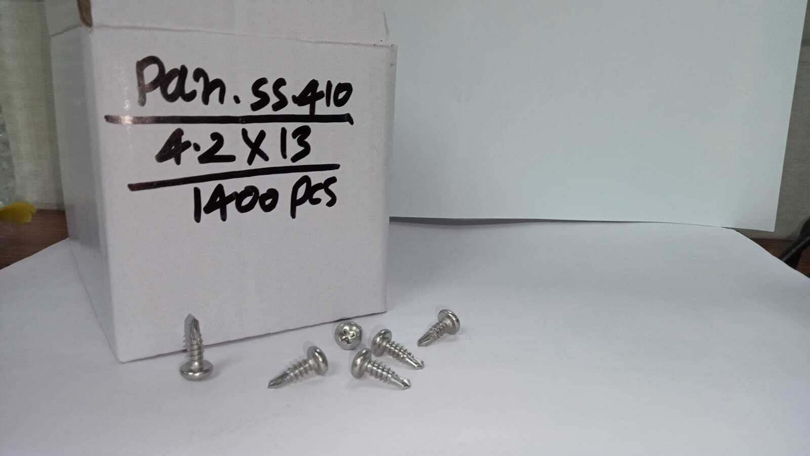 Stainless Steel 410 Grade Pan Head SDS Screw