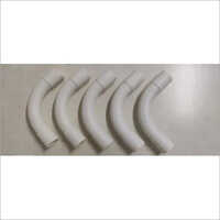 25mm Pesofit Pvc Pipe Bend - White, Female Connection , Round Shape For Efficient Plumbing Applications