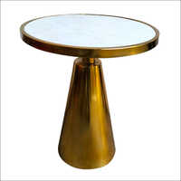 Indian Round Marble Top Table