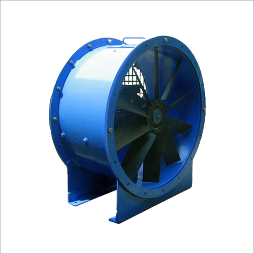 Blue Axial Flow Fan