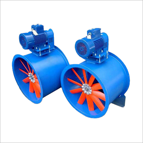 V Belt Driven Axial Flow Fan Blade Material: Stainless Steel