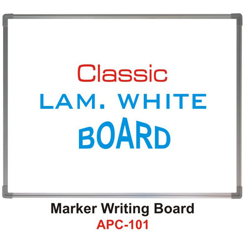 Lam. White Marker Board