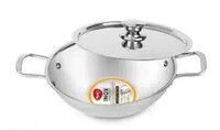 Steel Kadai with Lid