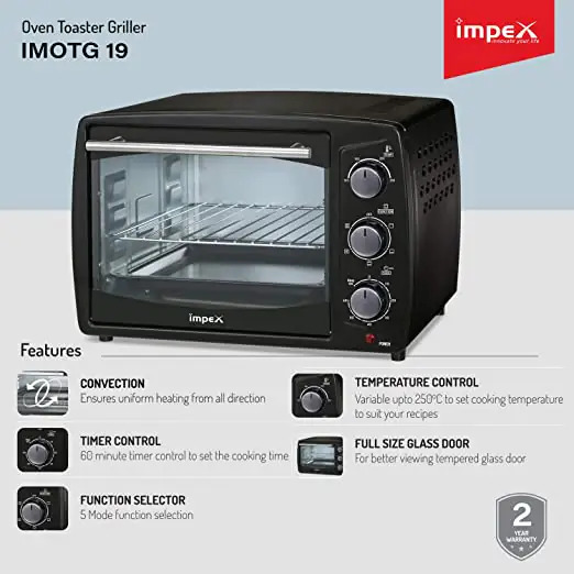Impex Oven Toaster Grill.