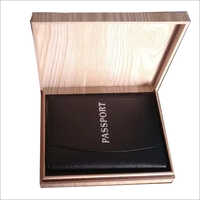 Wooden Wallet Box - Laminated Material, Available In Various Sizes & Customized Shapes | Glossy Lamination Finish