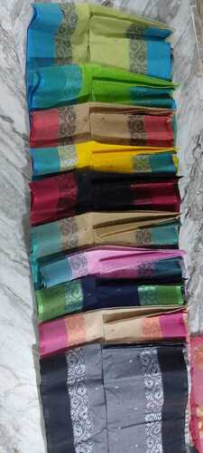 Multicolour Tant Saree