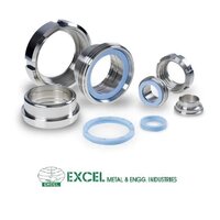 Sms Union - Stainless Steel Ss316/ss304, Silver Color, Round Shape, Polished Finish | Durable, High Corrosion Resistance, Easy To Use, Ideal For Industrial Applications