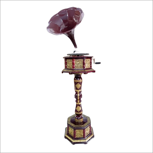 Easy To Clean 25 Inch Antique Gramophone Stand Set