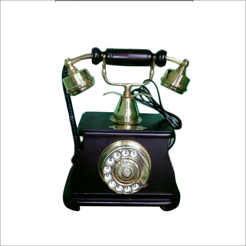 Easy To Clean Brass Antique Telephone
