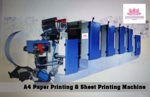 Semi Automatic A4 Paper Printing Machine