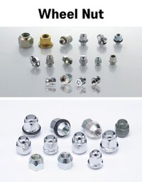 Wheel Nut - Alloy Steel, Standard Size, Corrosion-resistant | Ideal For Automotive Applications, High Strength, Secure Fit