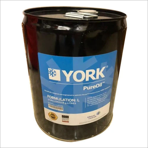 Black York L Grade Compressor Oil