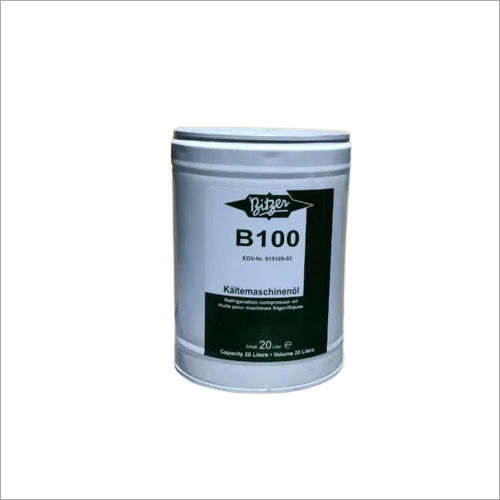 Grey Bitzer B100 Compressor Refrigerant Oil