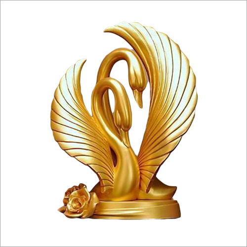 Golden Mi033 Swan Shape Ornament For Home