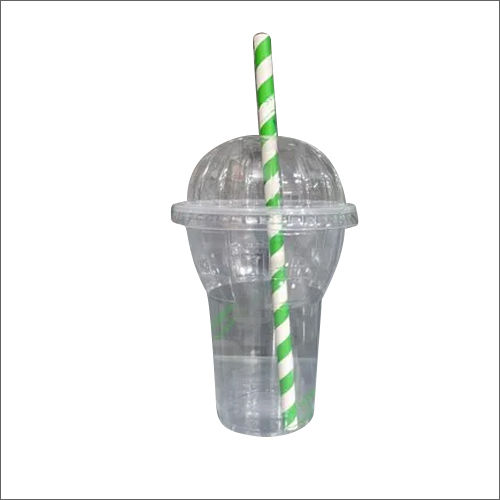 Transparent Plastic Smoothie Tumbler