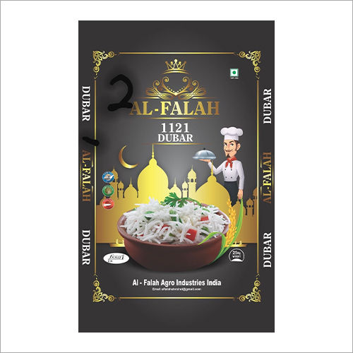 Al Falah 1121 Dubar Rice Admixture (%): 0 %