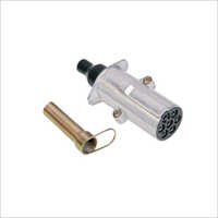8000 Series 7 Pin Metal (Alu) Plug 24 V