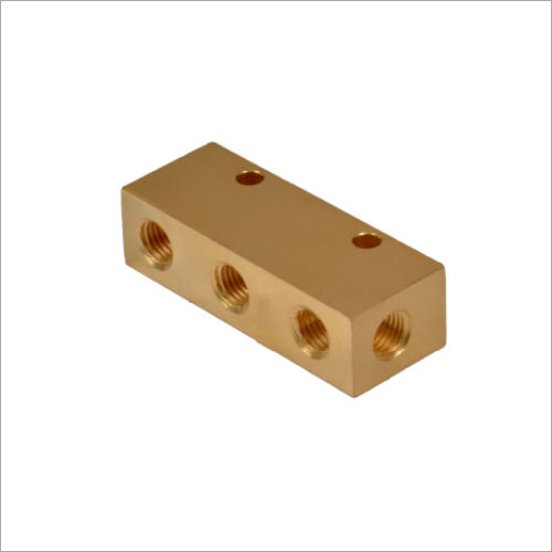 7801 Series Brass Manifold For Use In: Automobile Industry