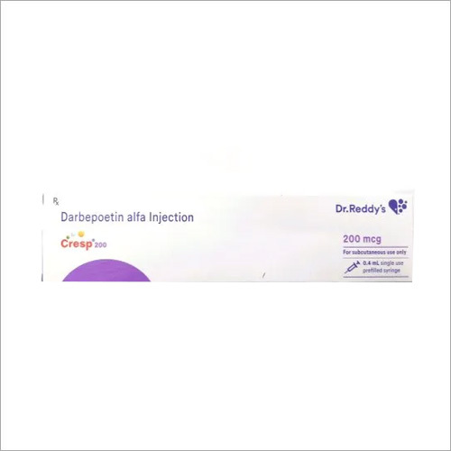 Cresp 200Mg Injection Darbepoetin Alfa Injection Enzyme Types: Stabilizers