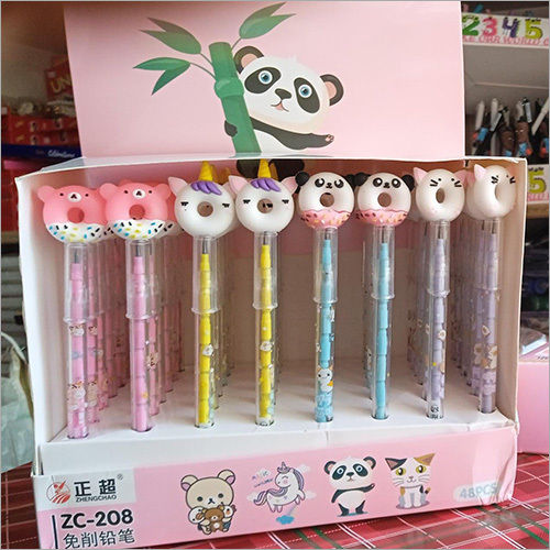 Multicolor Panda Plastic Pencil