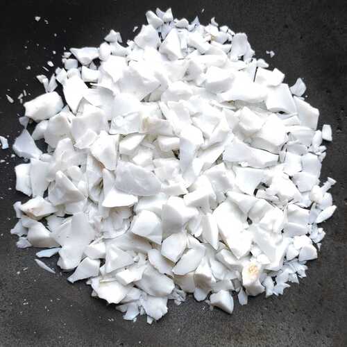 ARTIFICIAL SUPPER GLOSSY AN WHITE OPAQUE GLASS CHIPS CULLET  AGGREGATE 1-9 MM