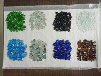 Recycled White OPAQUE Crushed Glass Chips and Aggregates For Quartz Countertop and terrzzo flooring