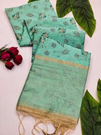 Women Pure Soft Jenny Silk Weaving Sarees...