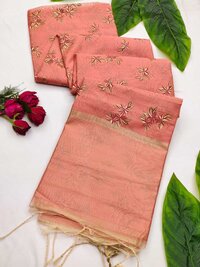 Women Pure Soft Jenny Silk Weaving Sarees...