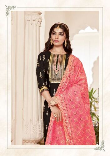 WOMEN STRAIGHT KURTI WITH PANT AND DUPATTA...
