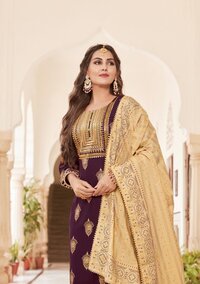 WOMEN STRAIGHT KURTI WITH PANT AND DUPATTA...