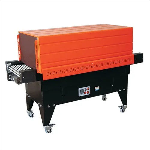 Industrial Shrink Tunnel Machine - Color: Orange-Black