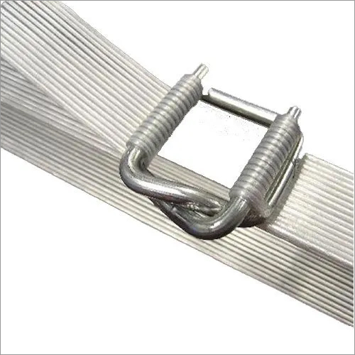 Silver Cord Strap Lashing Belt And Buckle