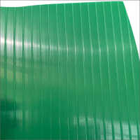 Plain Plastic Sheet - Rigid Plastic, Customizable Sizes Available, Green Color, Ideal For Indoor Applications - Durable And Versatile Design