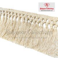 Hand Knotted Cotton Natural Lace