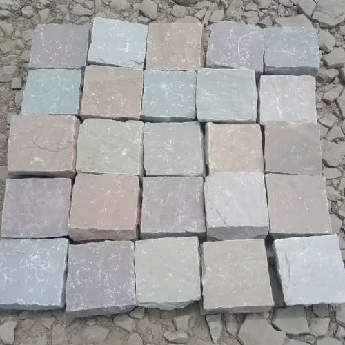 Yellow Dyb Multicolor Sandstone Cobbles