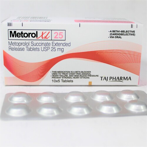 Metoprolol Succinate Er Tablet Usp Mg At Best Price In Mumbai Taj