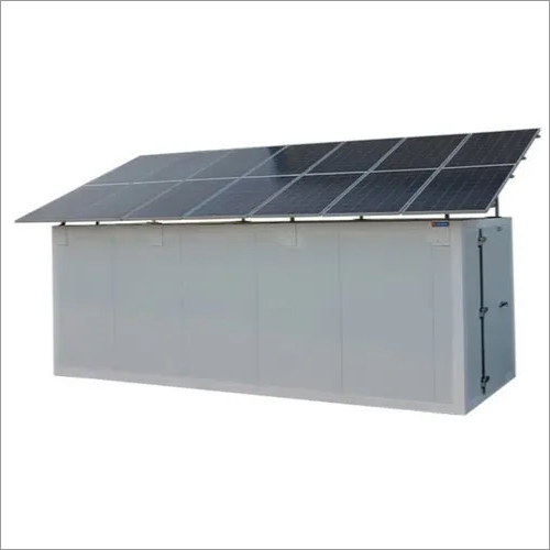 Gray Solar Cold Storage Room