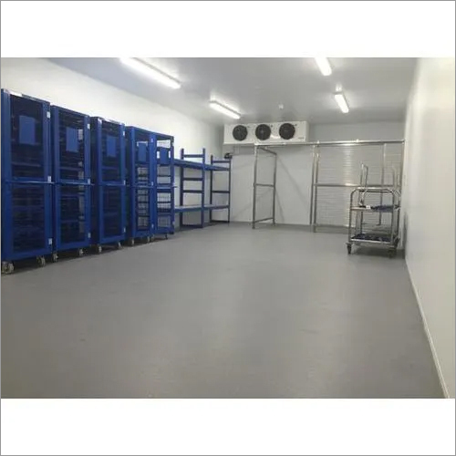 Milk Cold Storage Room - 40 Ton Capacity, 150 Ton Storage, 80 MM Insulation Thickness | Multi-Door Design, Three Phase Compressor, Danfoos Control Panel, Air/Water Cooled System