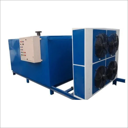 Blue Ice Building Tank