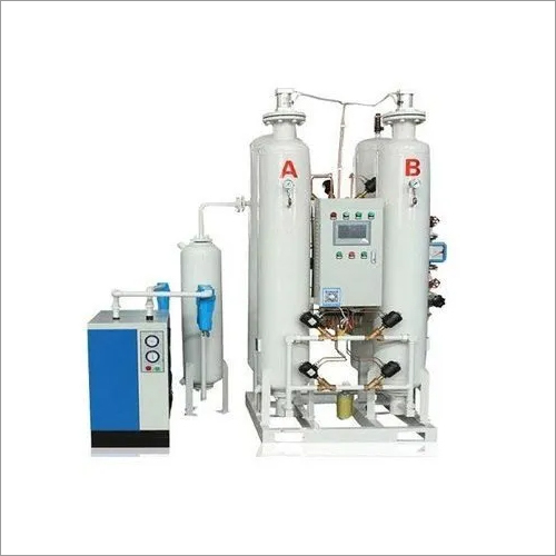 PSA Medical Oxygen Gas Plant - Mild Steel, Fully-Automatic, 10 Nm3/Hr Capacity | 93% Purity, 35 Cylinders/Day, 5 Bar Outlet Pressure, White Color