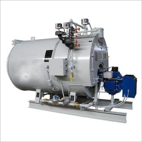 Automatic Hot Water Boiler - Mild Steel 500 Kg/Hr Capacity Gray Color | 95% Efficiency Automatic Operation Industrial Usage