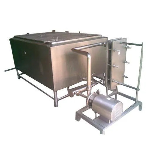 Silver 1000 Liter Bulk Milk Cooler