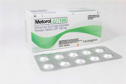 Metoprolol Succinate Er Tablet Usp 100Mg At Best Price In Mumbai Taj Pharmaceuticals Ltd