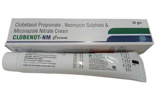 CLOBENOT NM - 15 gm Cream, Clobetasol Propionate, Neomycin Sulphate & Miconazole Nitrate | Anti-fungal, Anti-inflammatory, Antibacterial, Fast Relief, Skin Healing