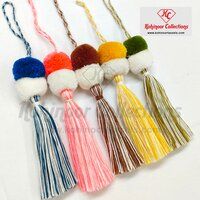 Pompom Tassel Multi Colors