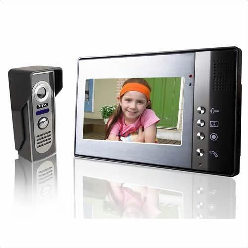 Black Safety Video Door Phone