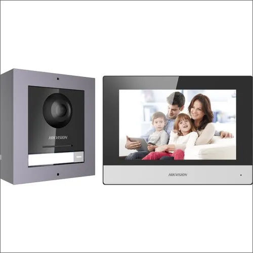 Grey Hikvision Wifi Videos Door Phone