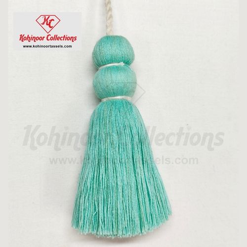 Cotton Tassel with Double Wrapping