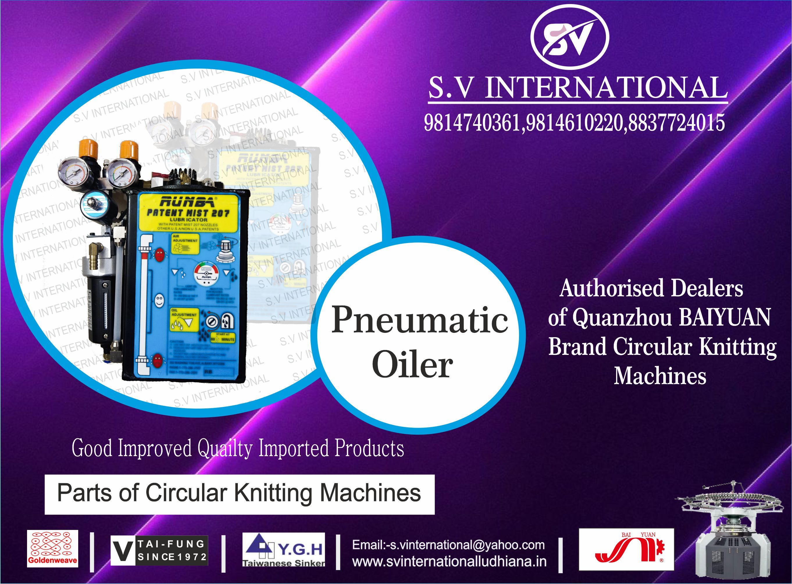 Pneumatic Oiler